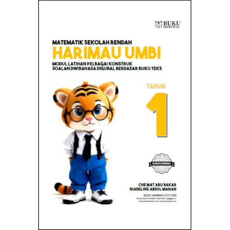 Buku Harimau Umbi Matematik Tahun 1 - Kompilasi Soalan Pelbagai Konstruk