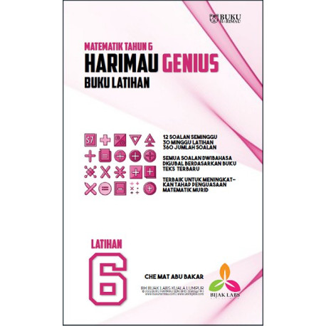 Buku Harimau Genius Matematik Tahun 6 - Latihan