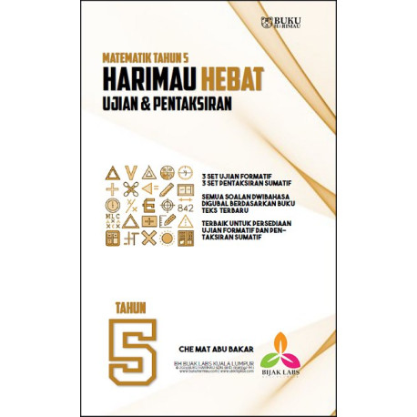 Buku Harimau Hebat Matematik Tahun 5 - Ujian dan Pentaksiran